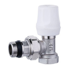 Кран радиаторный угловой вентильный VENTA 1/2'x1/2' RKVU01