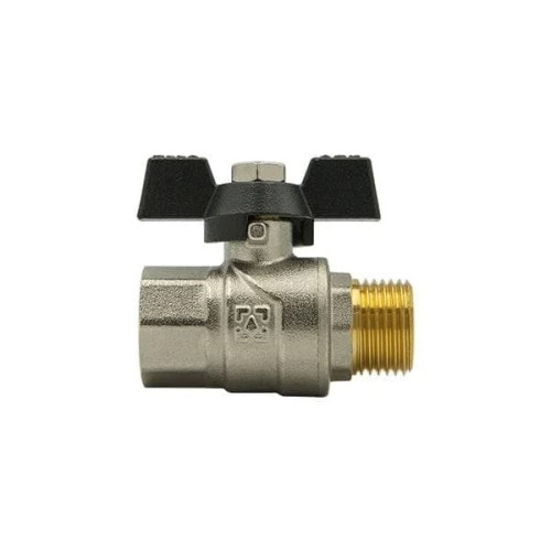 Кран шаровый Raftec BLACK PN40 НВ 3/4' DRB21