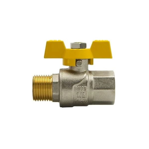 Кран шаровый Raftec YELLOW PN40 НВ 1/2' GRB11
