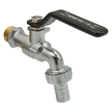 Кран шаровый поливочный Raftec PN40 НР 1/2' KP01