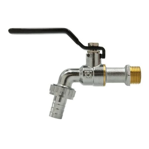 Кран шаровый поливочный Raftec PN40 НР 1/2' KP01