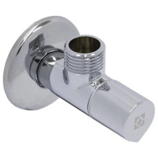 Кран угловой с керамическим запорным элементом Raftec PN10 НН 1/2'x3/4'DCC2