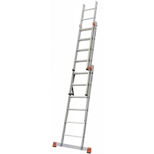 Трёхсекционная лестница KRAUSE Tribilo 3x6 ступеней Трёхсекционная лестница KRAUSE Tribilo 3x6 ступеней