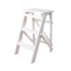 Деревянная стремянка VIRASTAR PINE WHITE 3 ступени