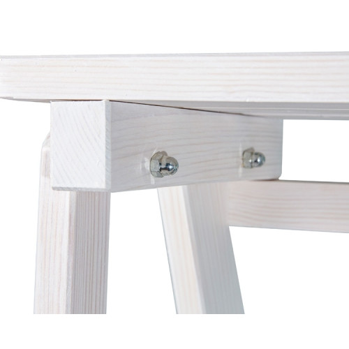 Деревянная стремянка VIRASTAR PINE WHITE 4 ступени