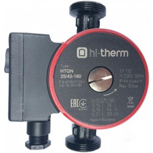 Циркуляционный насос Hi-Therm HTGN 25/40-180 Циркуляционный насос Hi-Therm HTGN 25/40-180