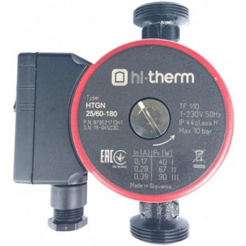 Циркуляционный насос Hi-Therm HTGN 25/60-180 Циркуляционный насос Hi-Therm HTGN 25/60-180