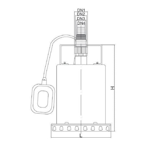 Дренажный насос Lider QDS 750