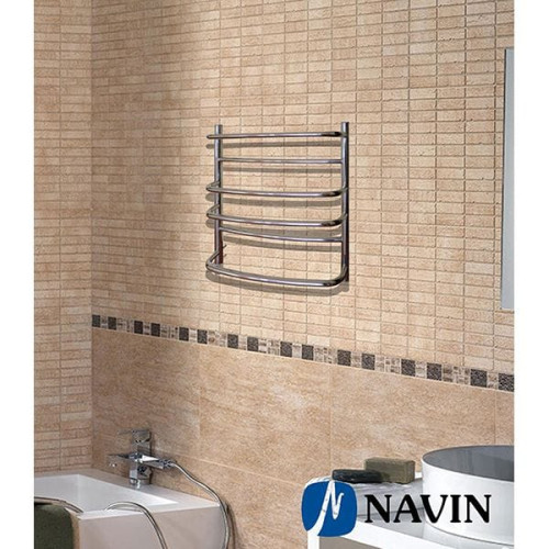 Полотенцесушитель Navin Омега 600x530 правосторонний с кнопкой 10-015020-5360 Полотенцесушитель Navin Омега 600x530 правосторонний с кнопкой 10-015020-5360